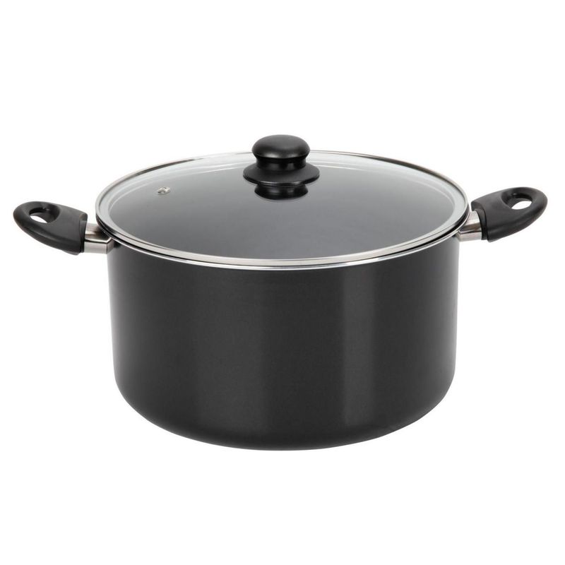 CASA BONITA - Olla Antiadherente 28 cm Negra