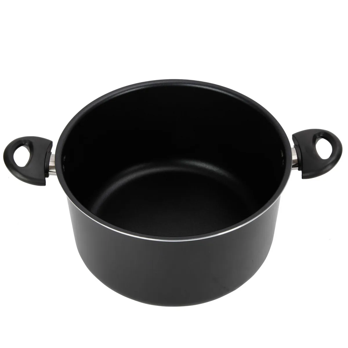 CASA BONITA - Olla Antiadherente 28 cm Negra