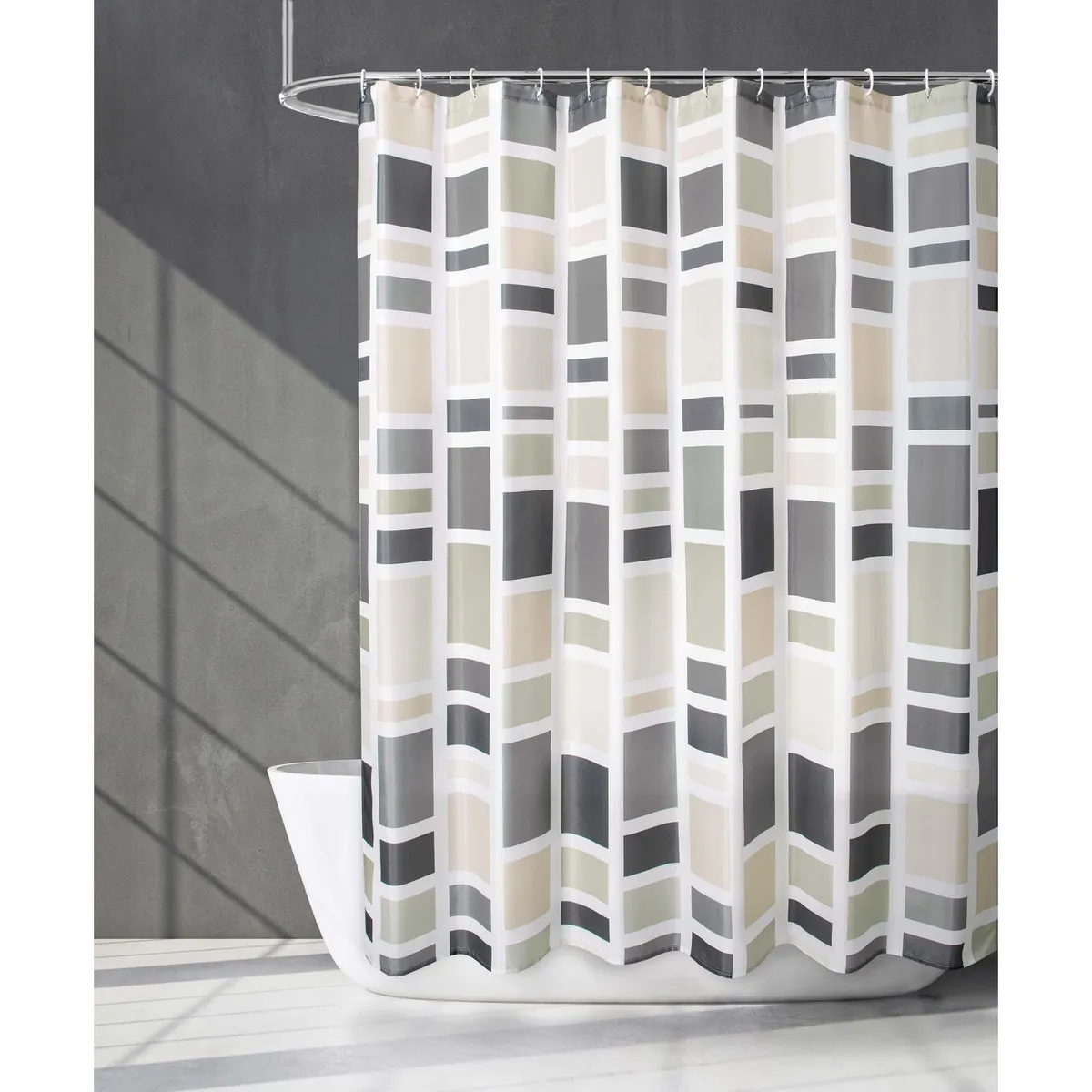 JUST HOME COLLECTION - Cortina de Baño Urban 178x180cm