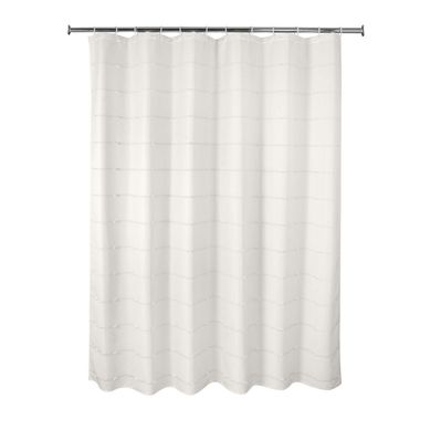 Cortina de Bao Elegant Blanco 178x180cm