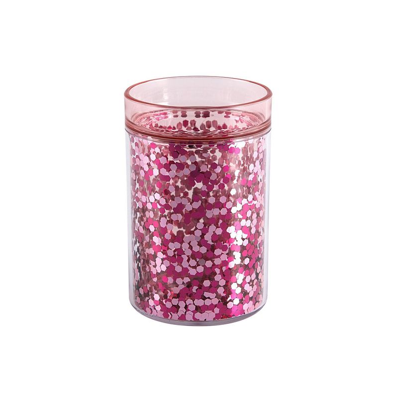 JUST HOME COLLECTION - Vaso para Baño Mariposas Rosado