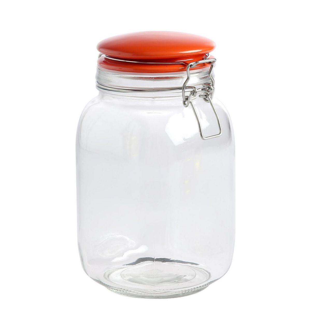 JUST HOME COLLECTION - Frasco de Vidrio 1.5L con Tapa Cer Njo