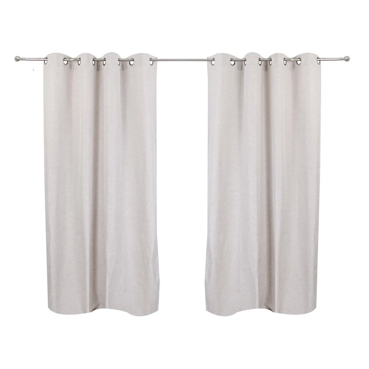 JUST HOME COLLECTION - Cortina Polar Clásica 140x220cm Beige