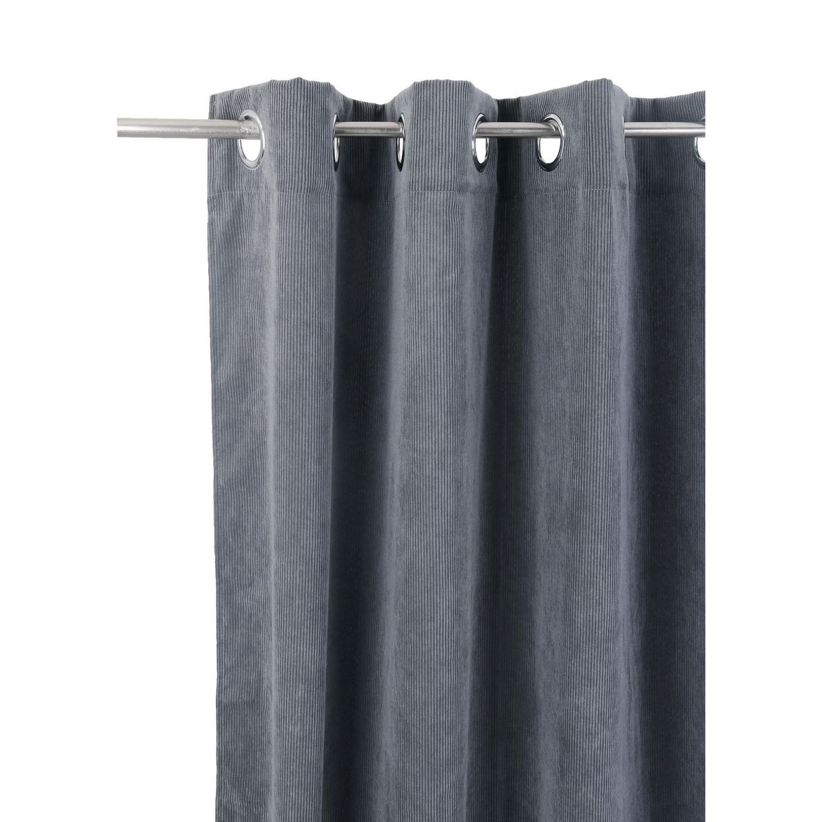 Cortina Cotelon 140x220cm Gris, marca JUST HOME COLLECTION - Foto Principal