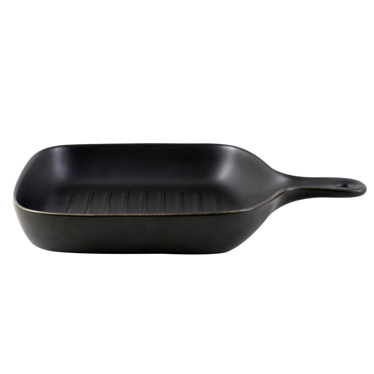 JUST HOME COLLECTION - Asadera Cerámico Negro 16.9x24.2x3.9cm