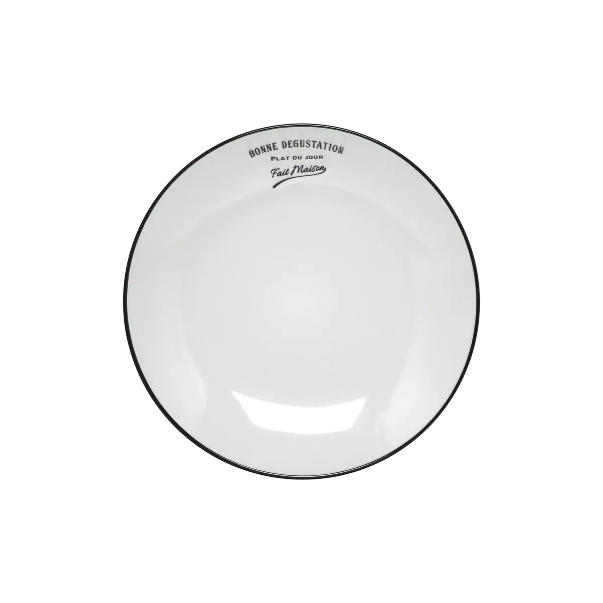 JUST HOME COLLECTION - Plato de Comida Bistro Blanco