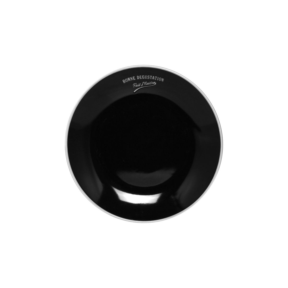 JUST HOME COLLECTION - Plato de Ensalada Bistro Negro