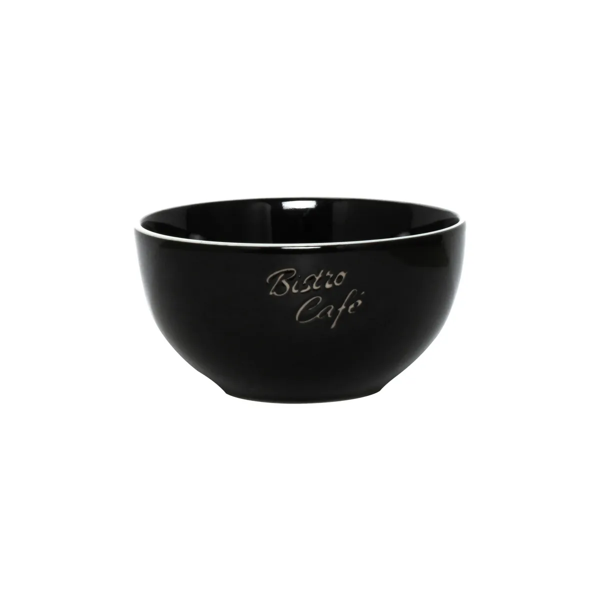 JUST HOME COLLECTION - Bowl Cerámica Bistro Negro