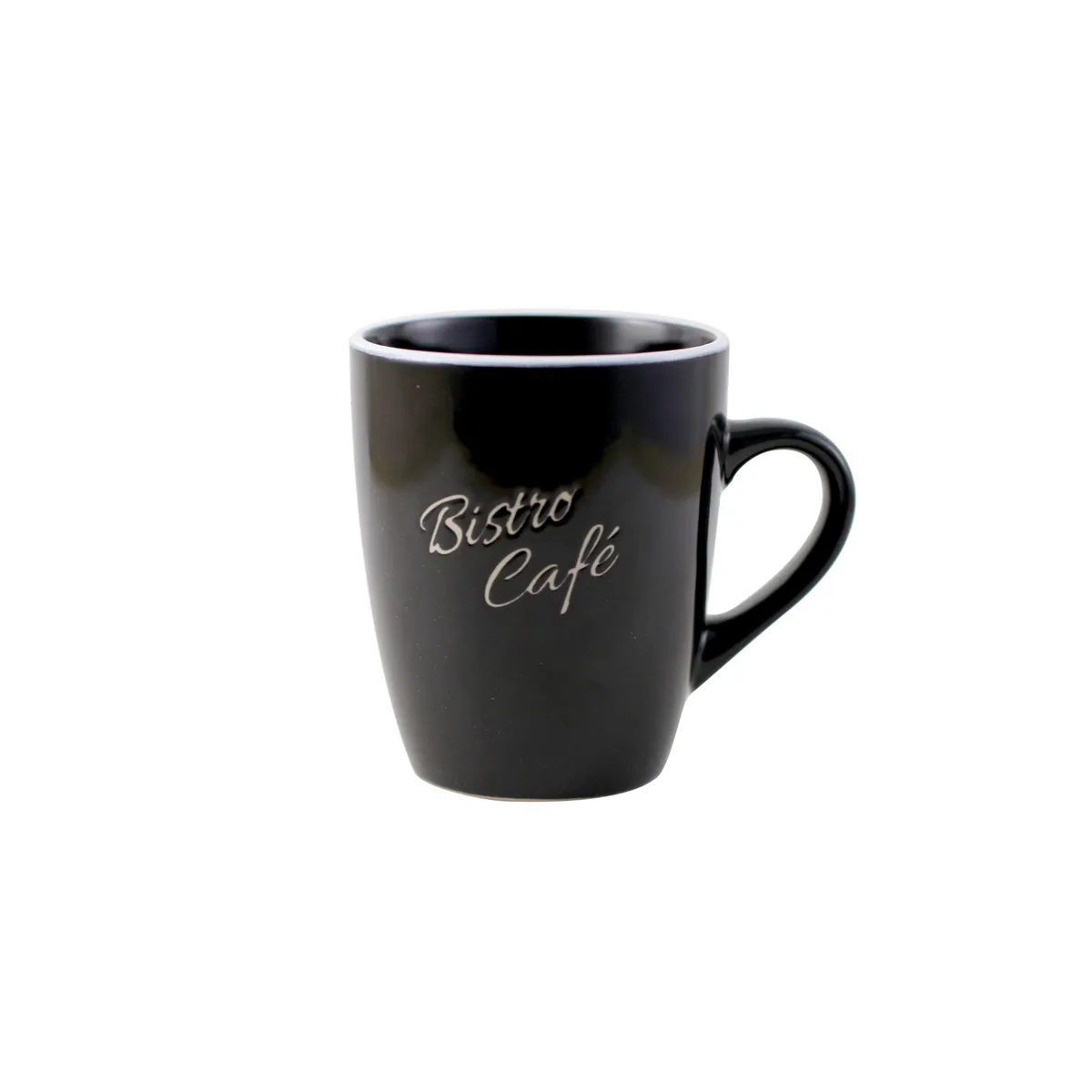 JUST HOME COLLECTION - Mug Palabras Negro 12oz