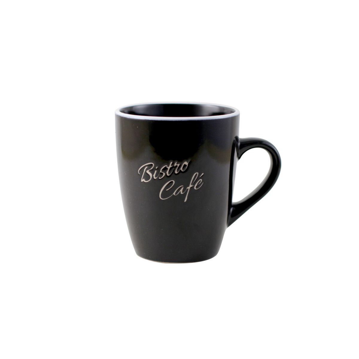 JUST HOME COLLECTION - Mug Palabras Negro 12oz