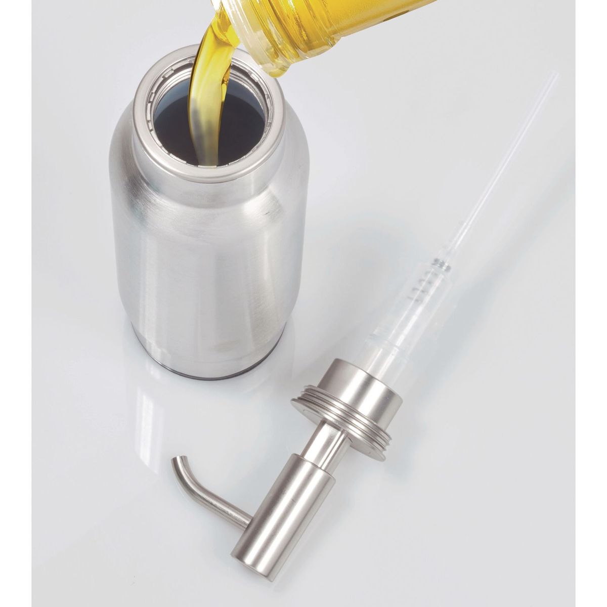 INTERDESIGN - Dispensador de Metal Austin Satinado