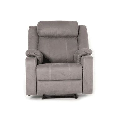 Silln Reclinable con portavaso 1 cuerpo Gaspar Gris 