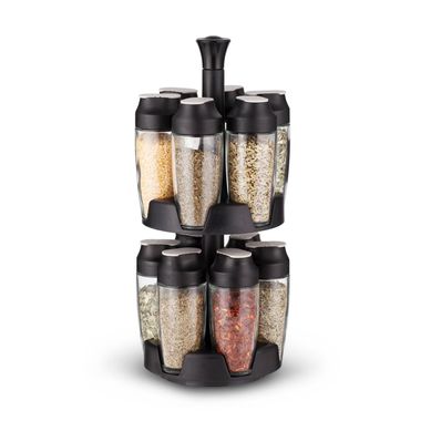 Set 12 Especieros Base Negra 90ml