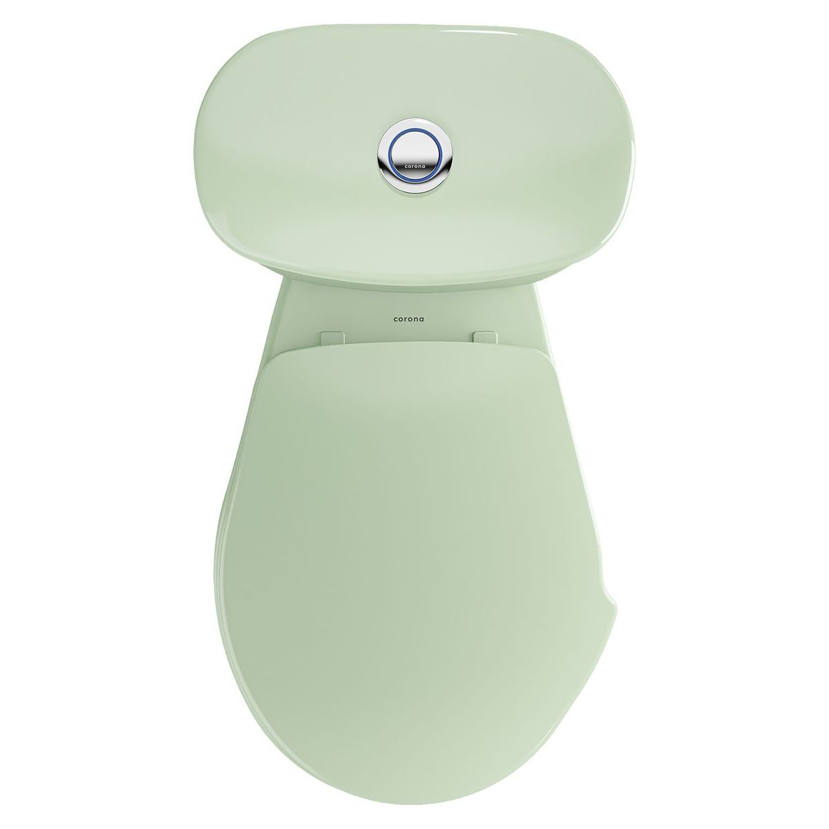 CORONA - Asiento Tapa Inodoro Basic Redondo Verde