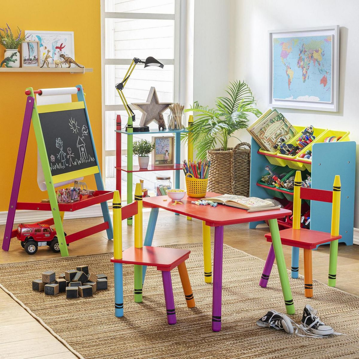 JUST HOME COLLECTION - Set Mesa + 2 Sillas Lapiz