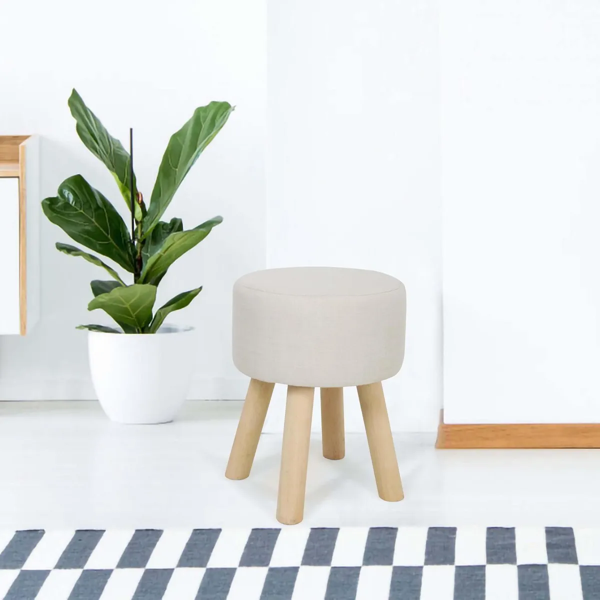 JUST HOME COLLECTION - Puff Circular Otomano