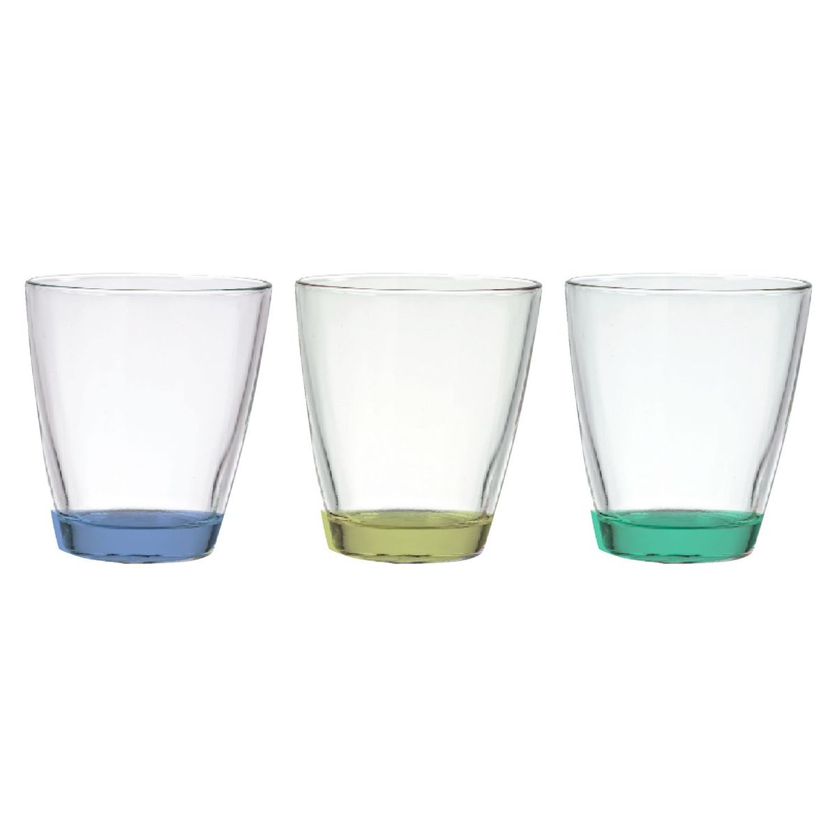 CASA BONITA - Set de 3 Vasos Oasis Rock 327 ml
