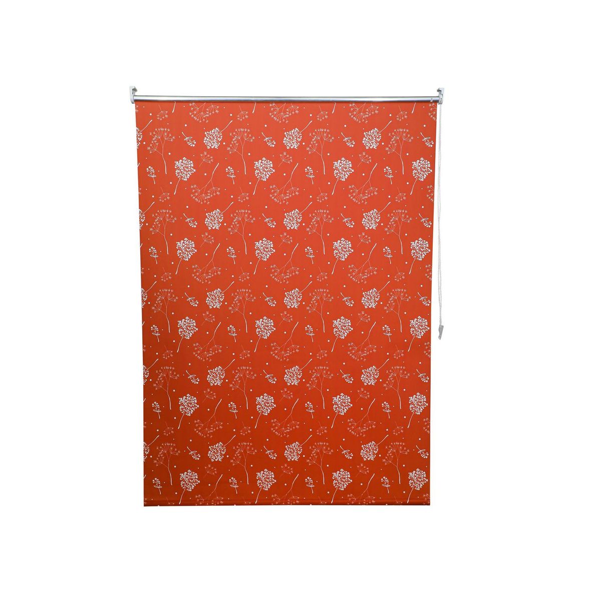 JUST HOME COLLECTION - Cortina Roller Flower Rojo 100x100