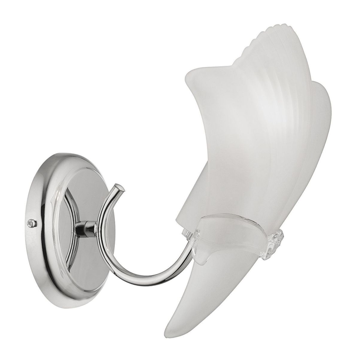 CASA BONITA - Braquete de Pared Exterior Hoja Turin 1L E27