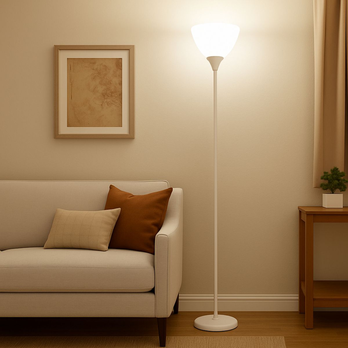 CASA BONITA - Lámpara de Pie Sophie 1 Luz E27