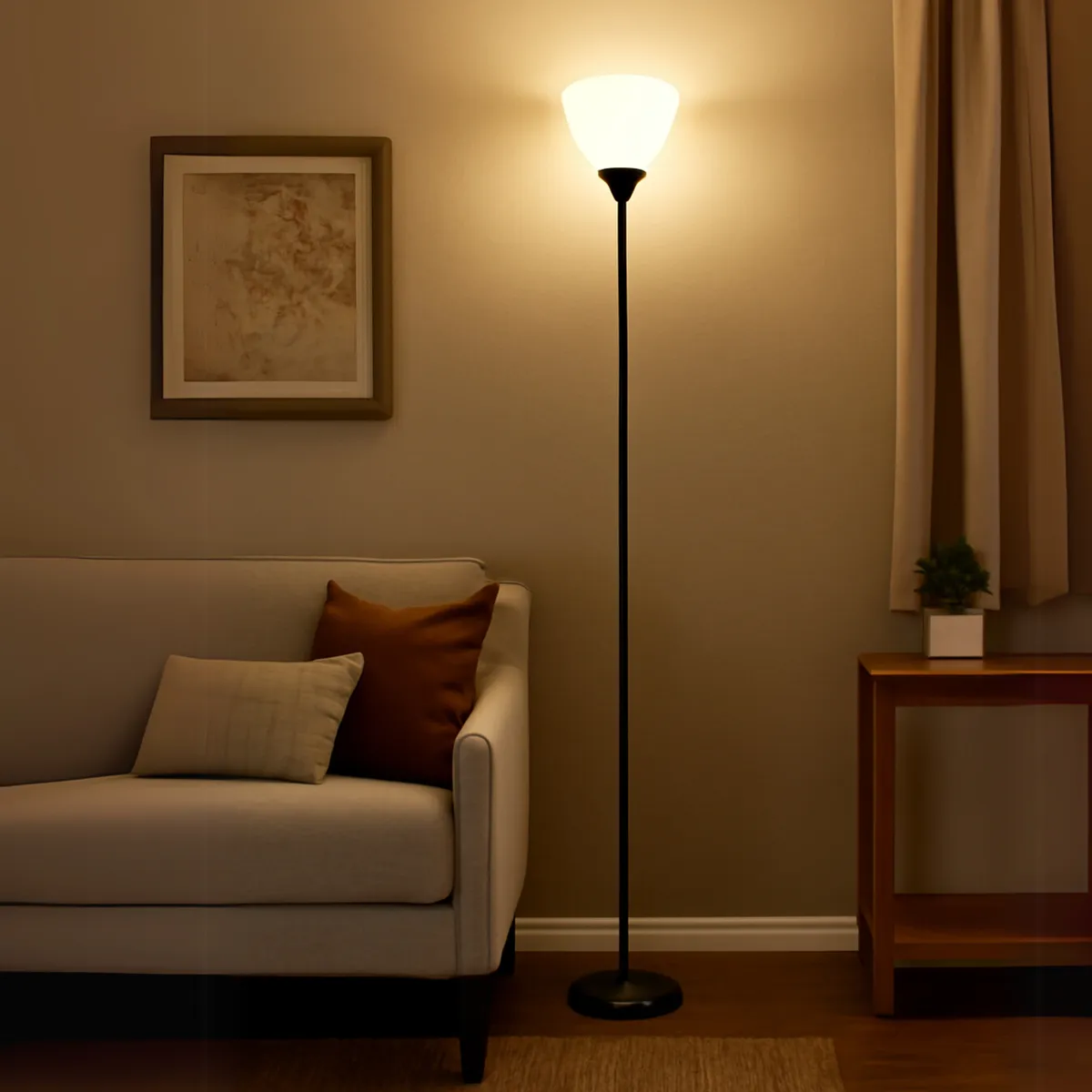 CASA BONITA - Lámpara de Pie Sophie 1 Luz E27