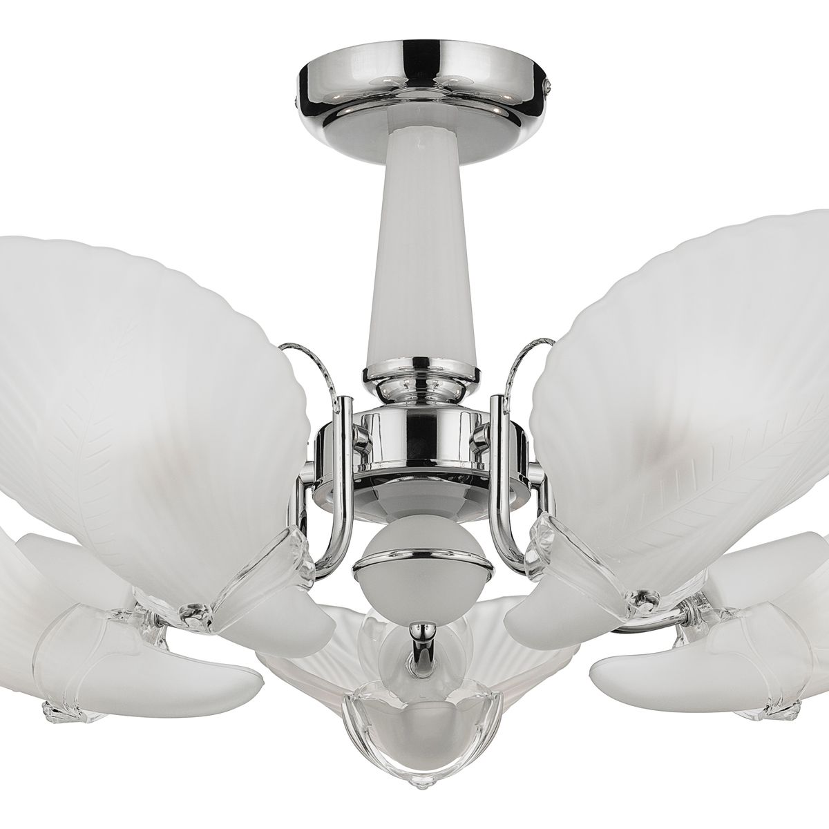 CASA BONITA - Lámpara de Techo Hoja Milan 5L E27