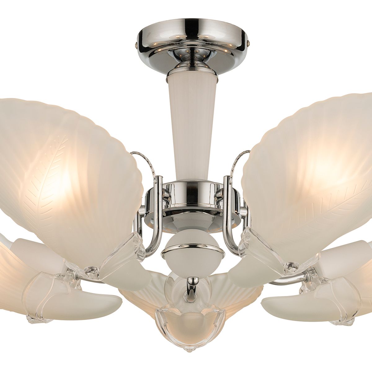 CASA BONITA - Lámpara de Techo Hoja Milan 5L E27