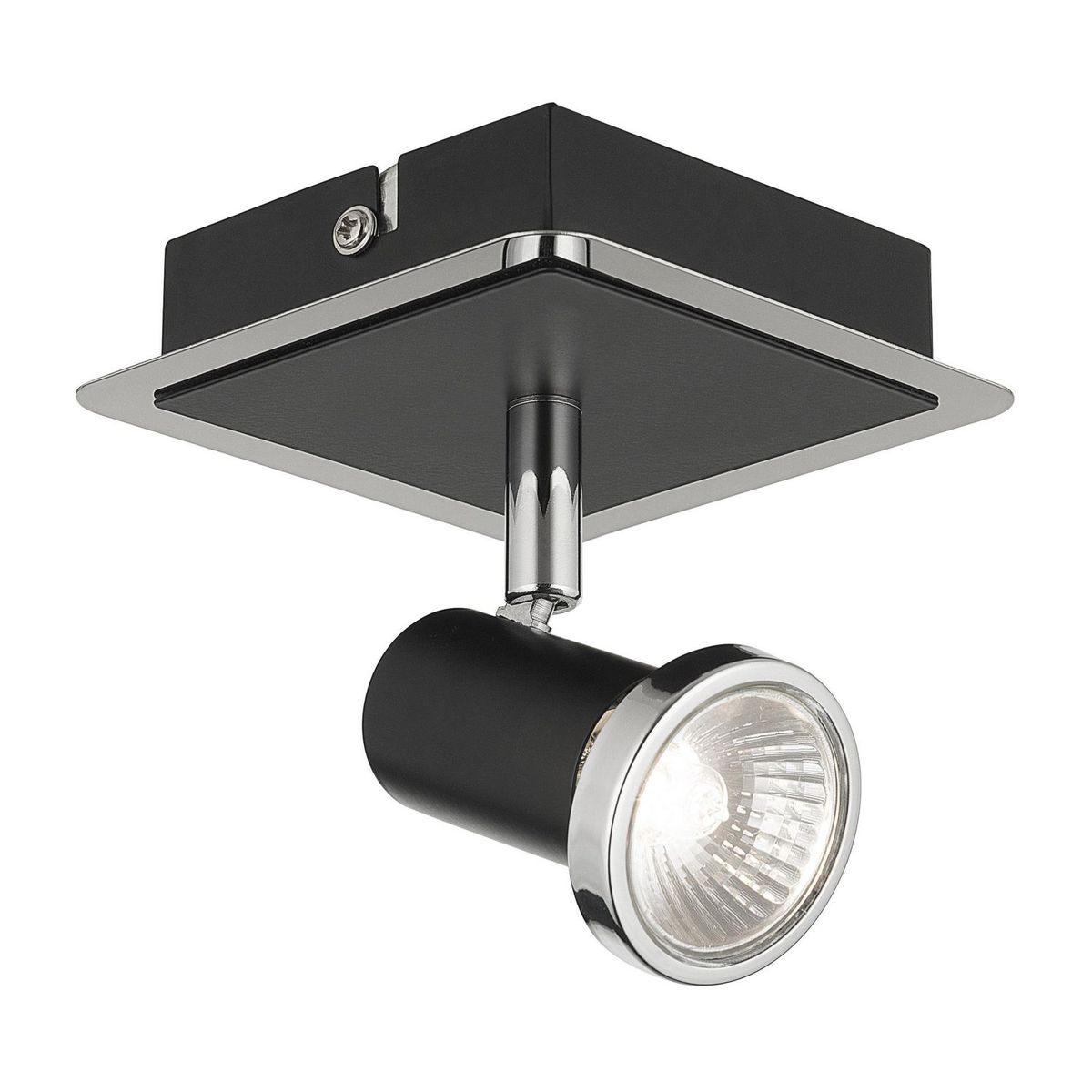 JUST HOME COLLECTION - Aplique Stylo Negro 1L GU10