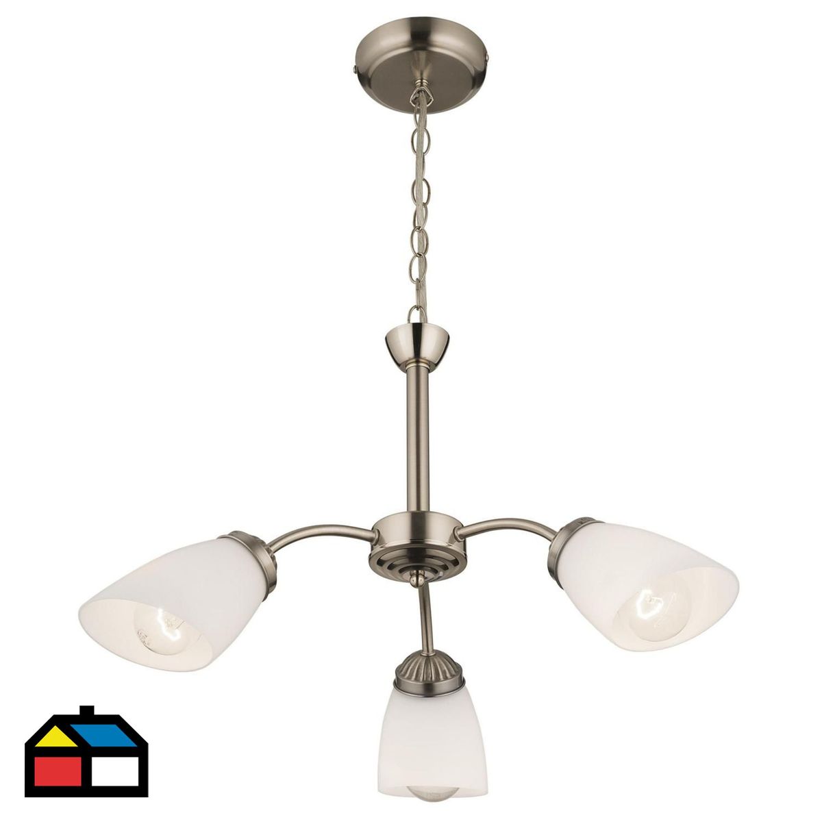 CASA BONITA - Lámpara Colgante New Angola 3L E27