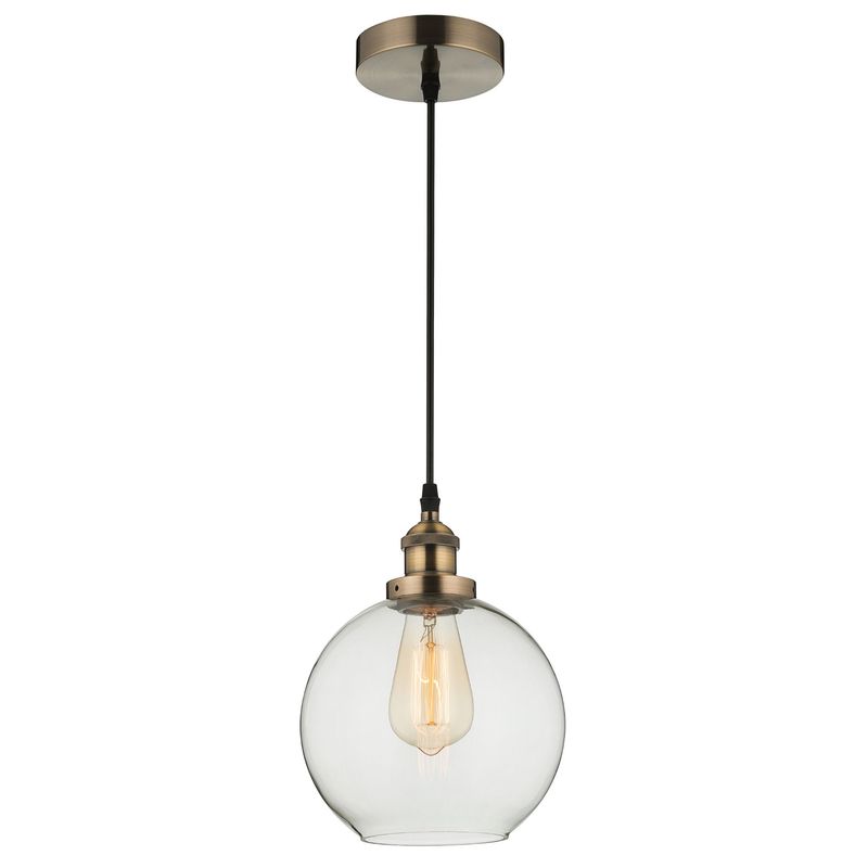 JUST HOME COLLECTION - Lámpara Colgante Asti Bronce 1 Luz E27