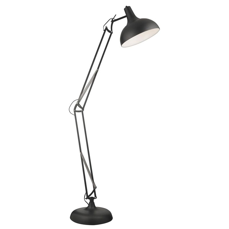 JUST HOME COLLECTION - Lámpara de Pie Estremoz Negro 1 Luz E27