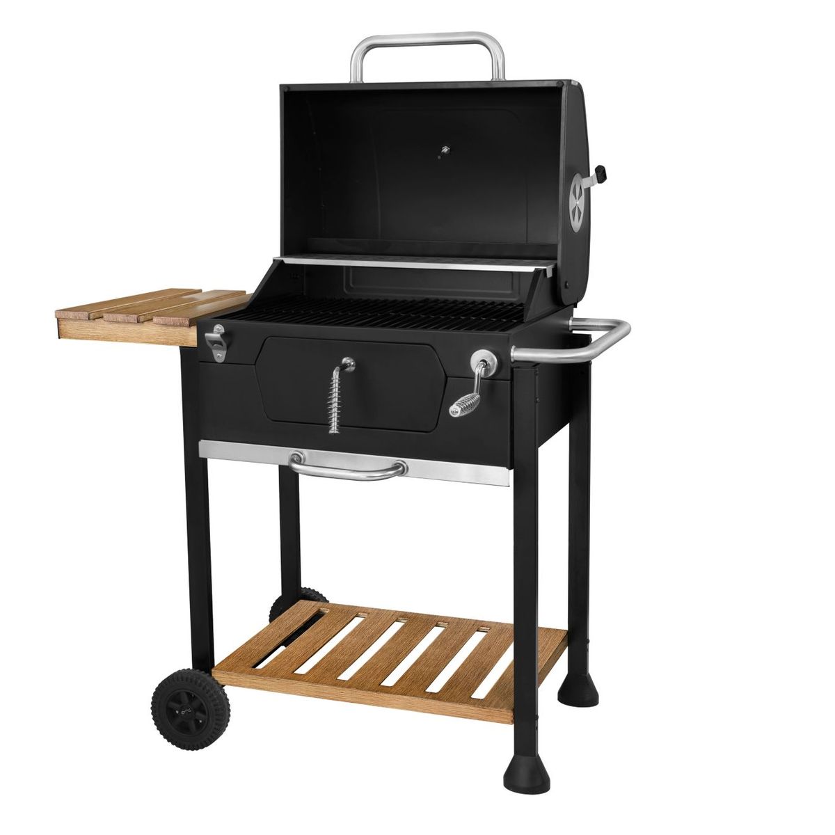 MR BEEF - Parrilla a Carbón 103x104.5x64.5cm con Bandeja