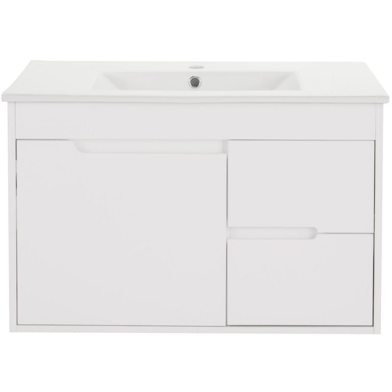 SENSI DACQUA - Mueble de Baño Vanitorio Almada Blanco 80x46x55cm