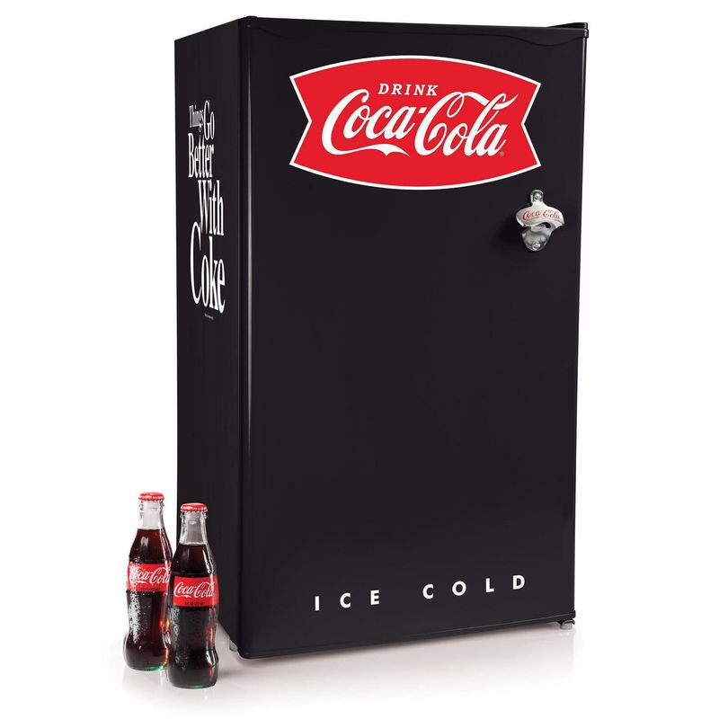 NOSTALGIA - Frigobar Nostalgia 90 Lt Coca Cola CRF32BKCK Negro