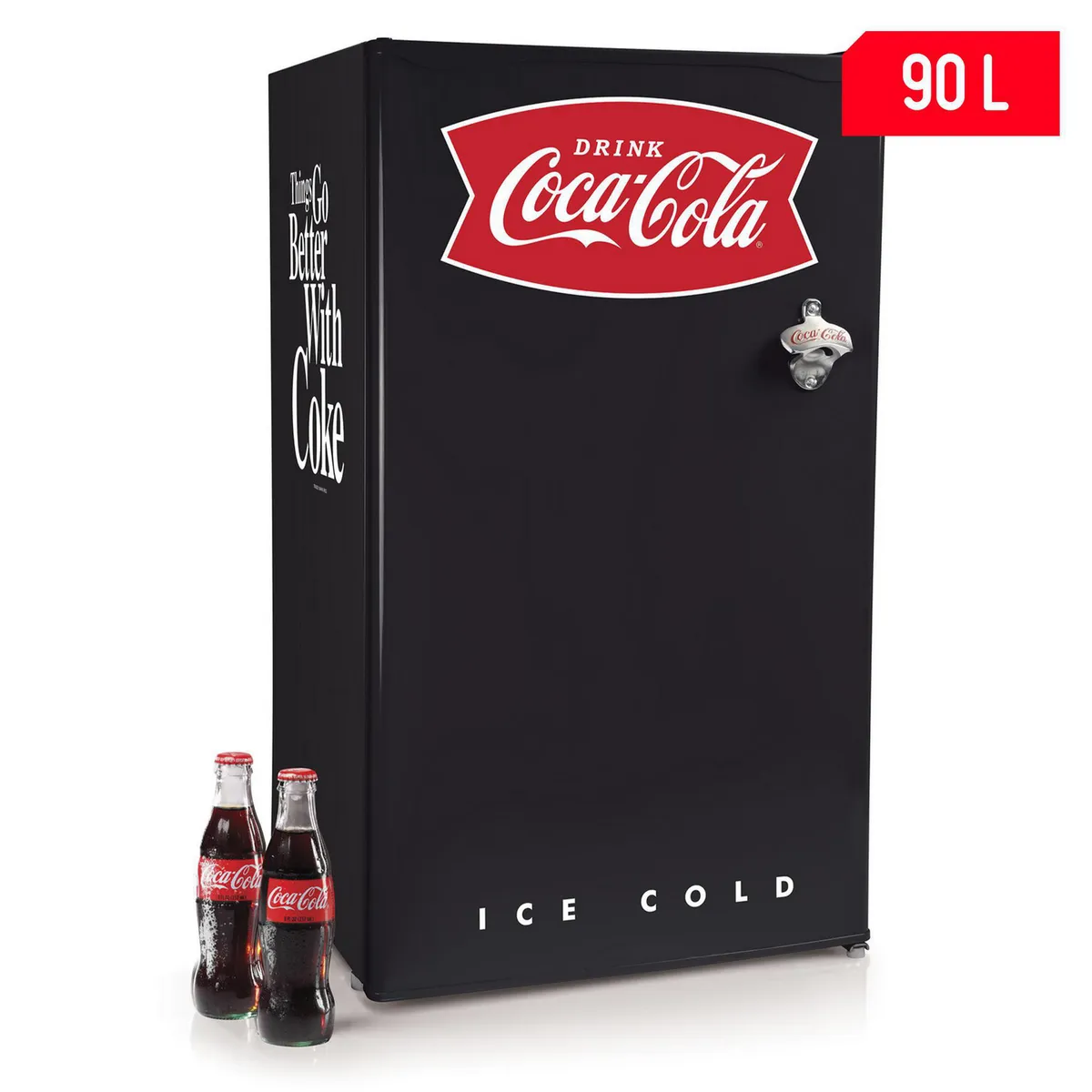 NOSTALGIA - Frigobar Nostalgia 90 Lt Coca Cola CRF32BKCK Negro