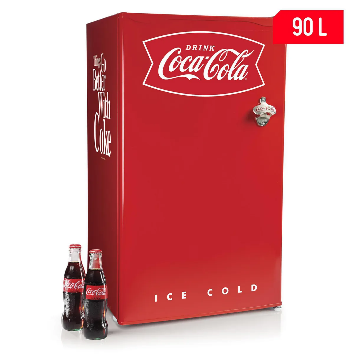 NOSTALGIA - Frigobar Nostalgia 90 Lt Coca Cola CRF32CK Rojo