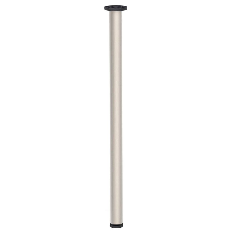 FIXSER - Patas para Muebles Redonda de Aluminio 40x710 mm