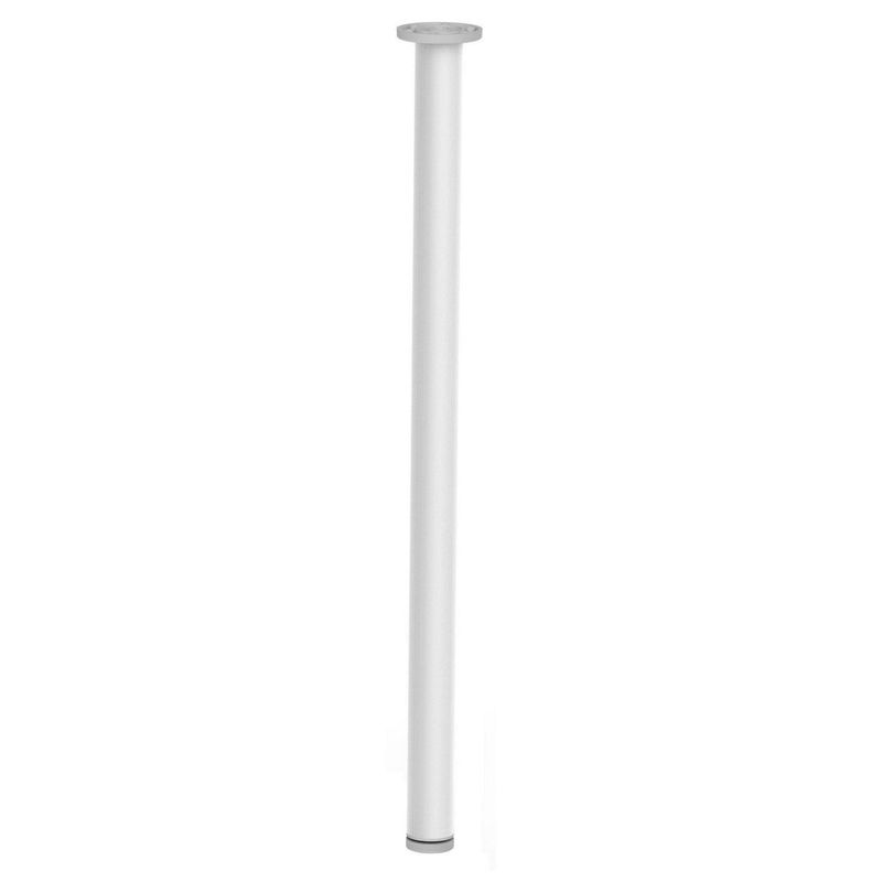 FIXSER - Patas para Muebles Redonda de Aluminio 40x710 mm mm