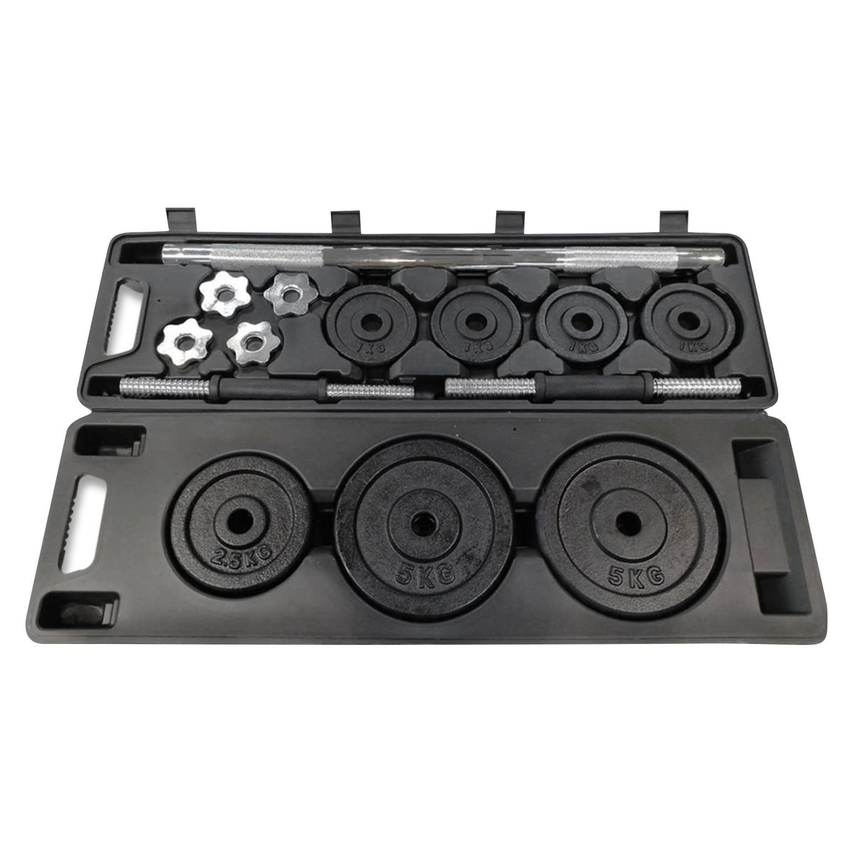 BODYTONE - Kit Pesas Bodytone Black 25Kg