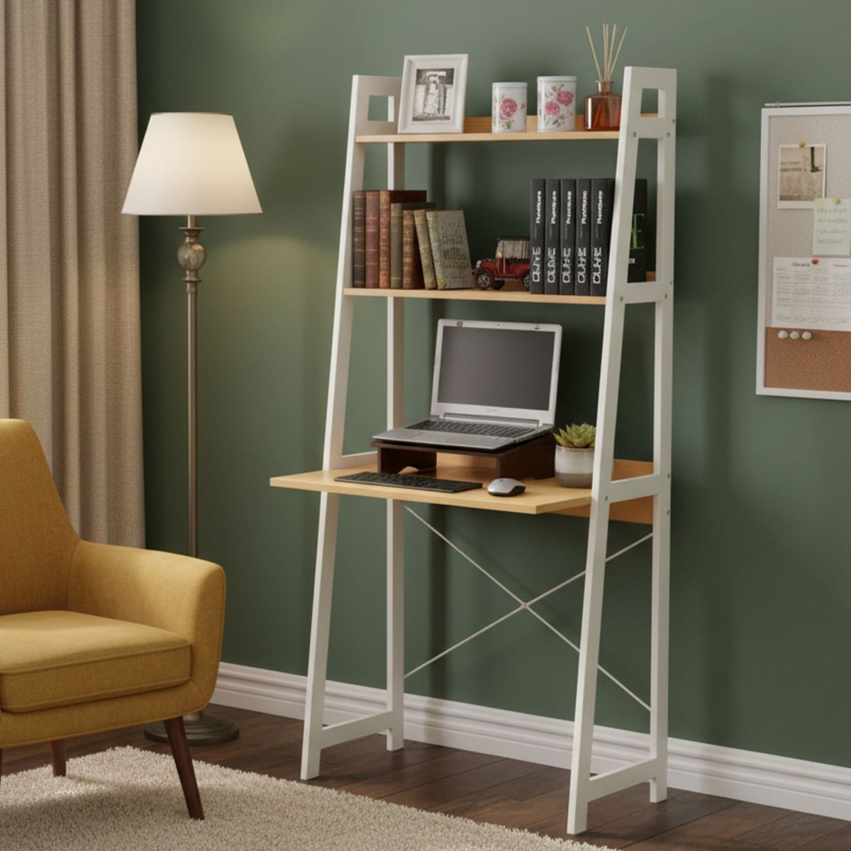 JUST HOME COLLECTION - Estante con Escritorio