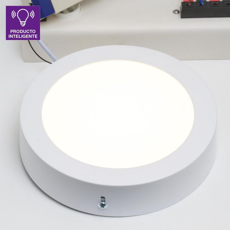 DAIRU - Panel Led Sobrepuesto Wifi 18W Blanco