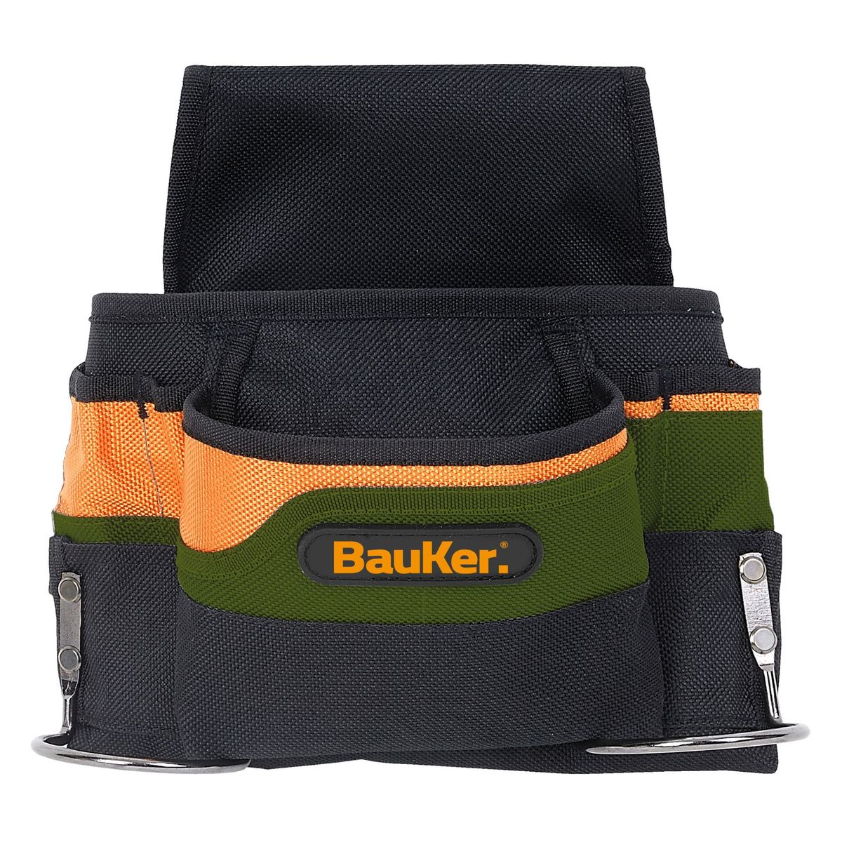 BAUKER - Porta Herramienta 6 Bolsillos Denier 900 Heavy-Duty Bauker