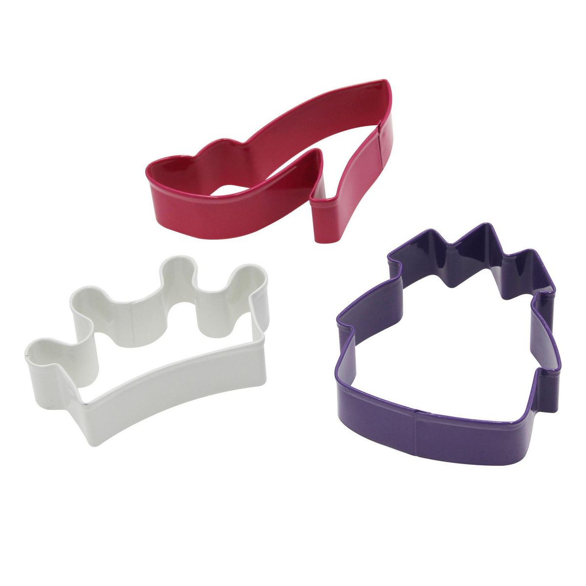 JUST HOME COLLECTION - Molde Princesas de Acero 3 Unidades