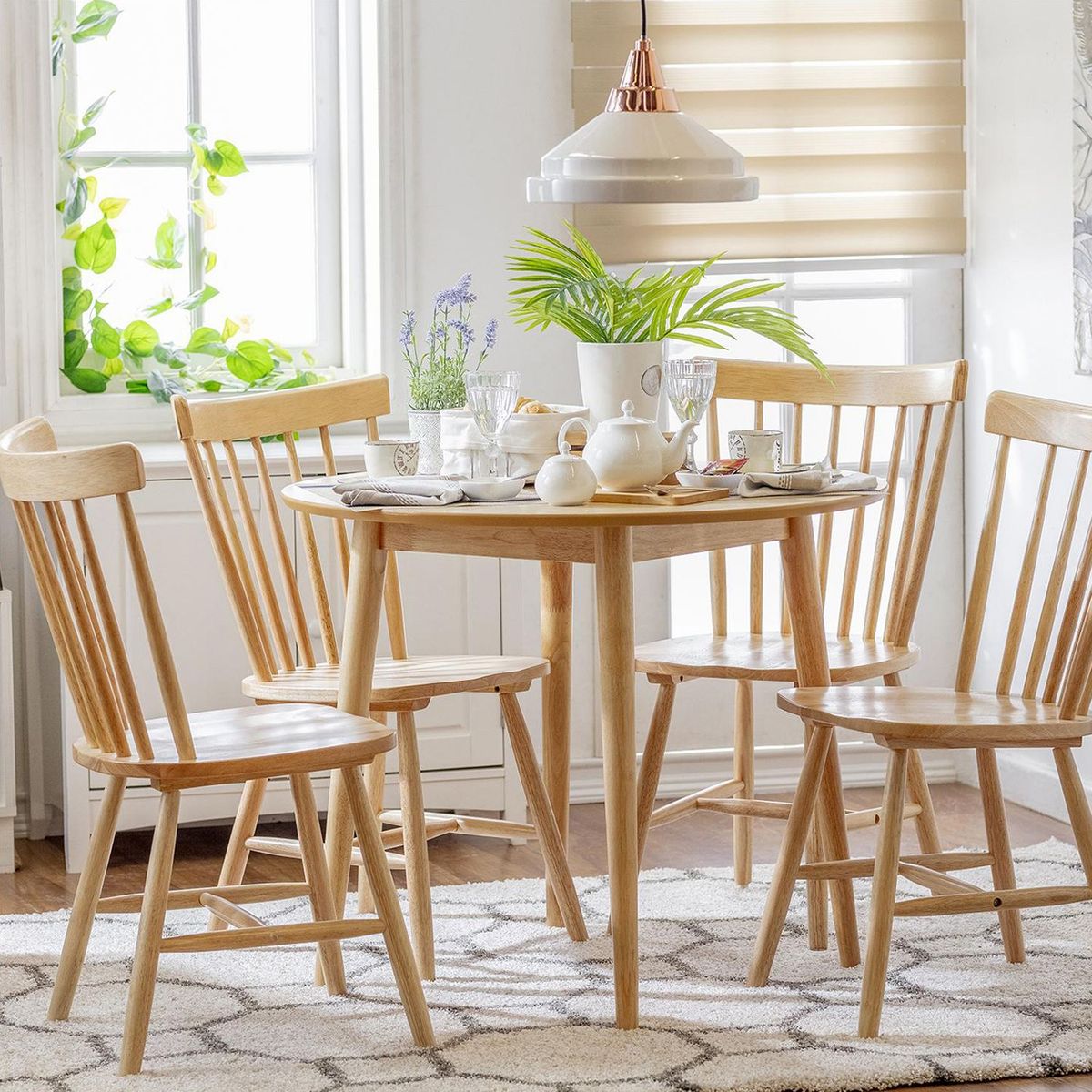 JUST HOME COLLECTION - Mesa de Comedor Génova Natural