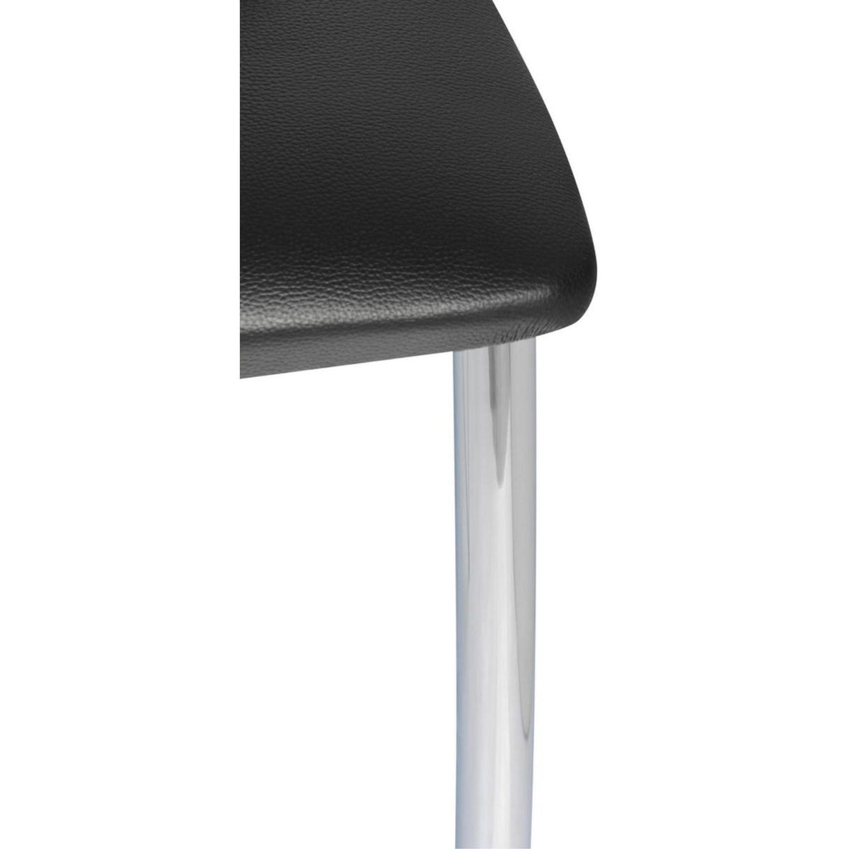 HOMY - Silla de comedor Lineal Negra