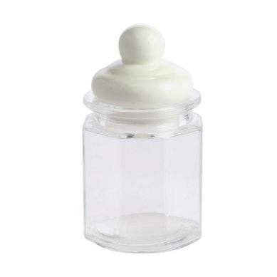 Frascos de Vidrio con Tapa 300ml Blanco