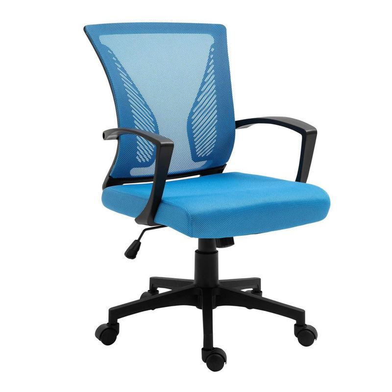 JUST HOME COLLECTION - Silla PC Malla Rio Azul