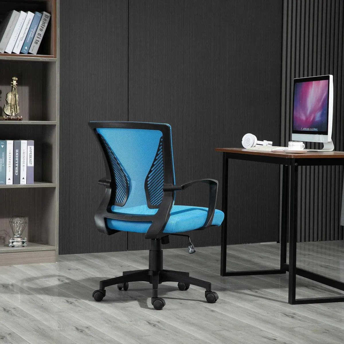 JUST HOME COLLECTION - Silla PC Malla Rio Azul