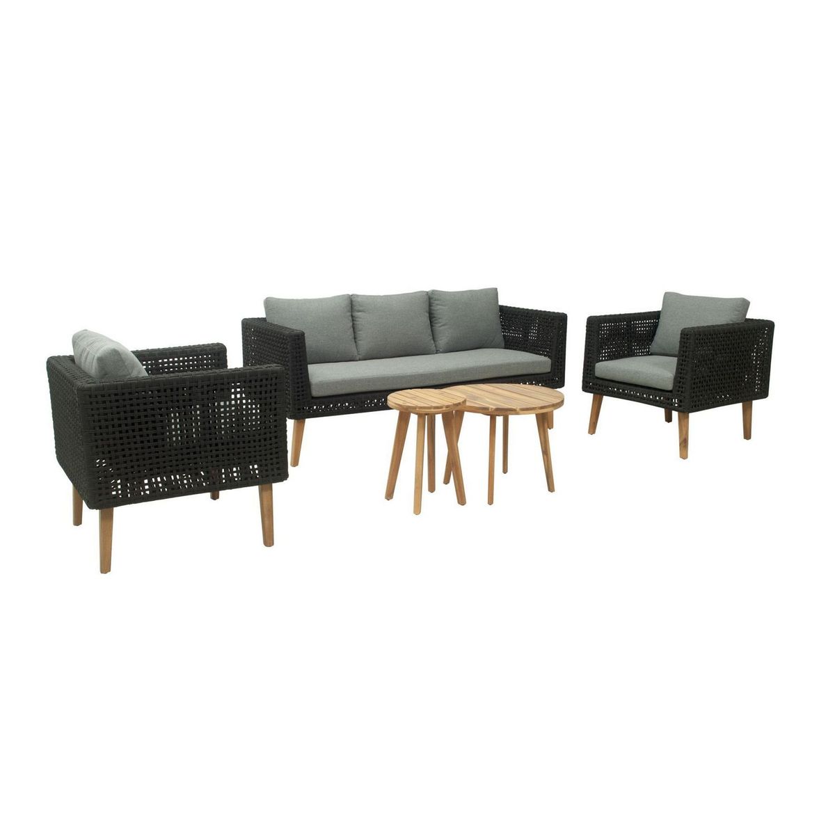 JUST HOME COLLECTION - Juego Living de Terraza Simos 5 Personas