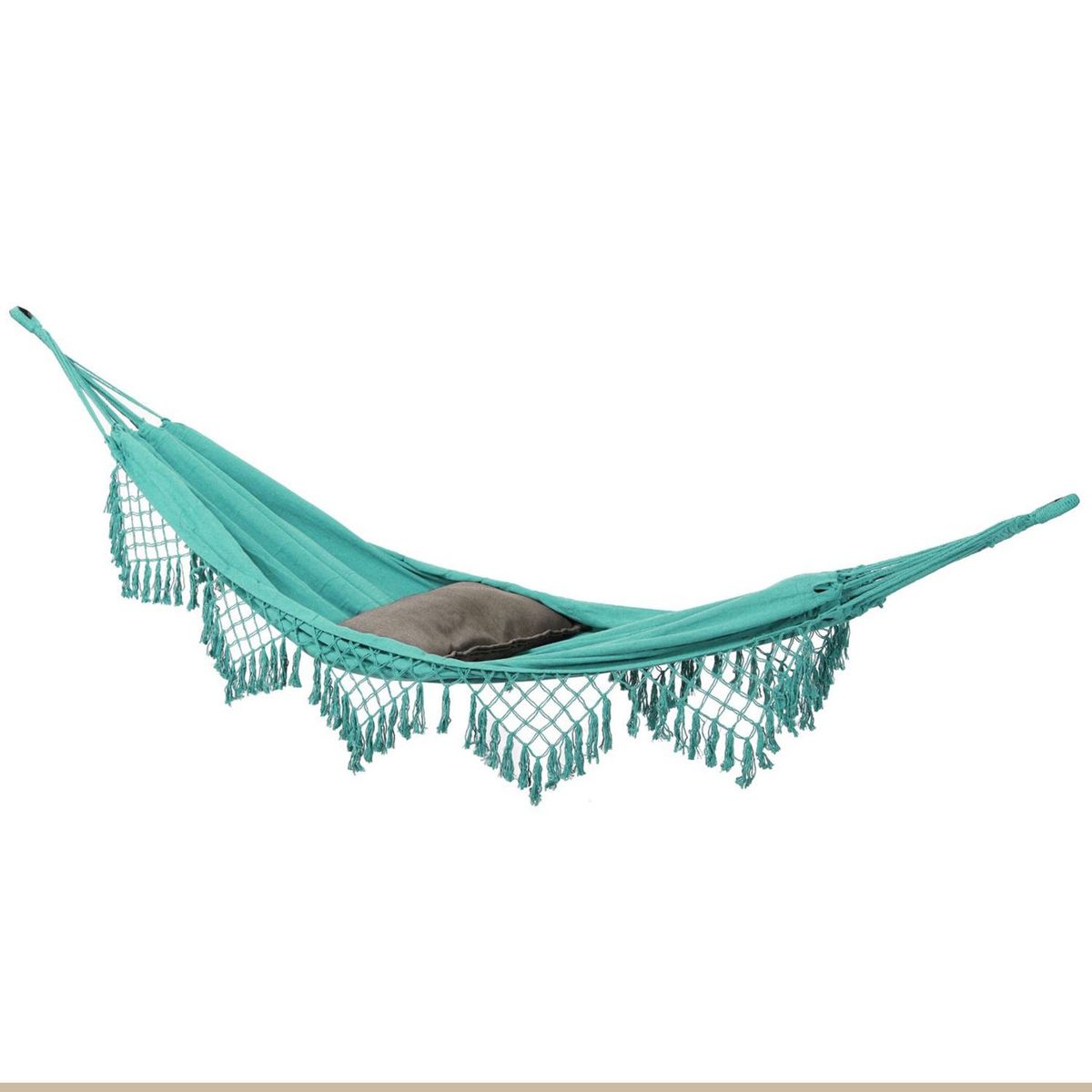 JUST HOME COLLECTION - Hamaca Algodón Gerona 1x2m Aqua